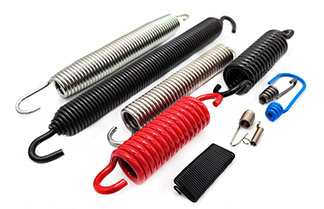 Spiral extension spring